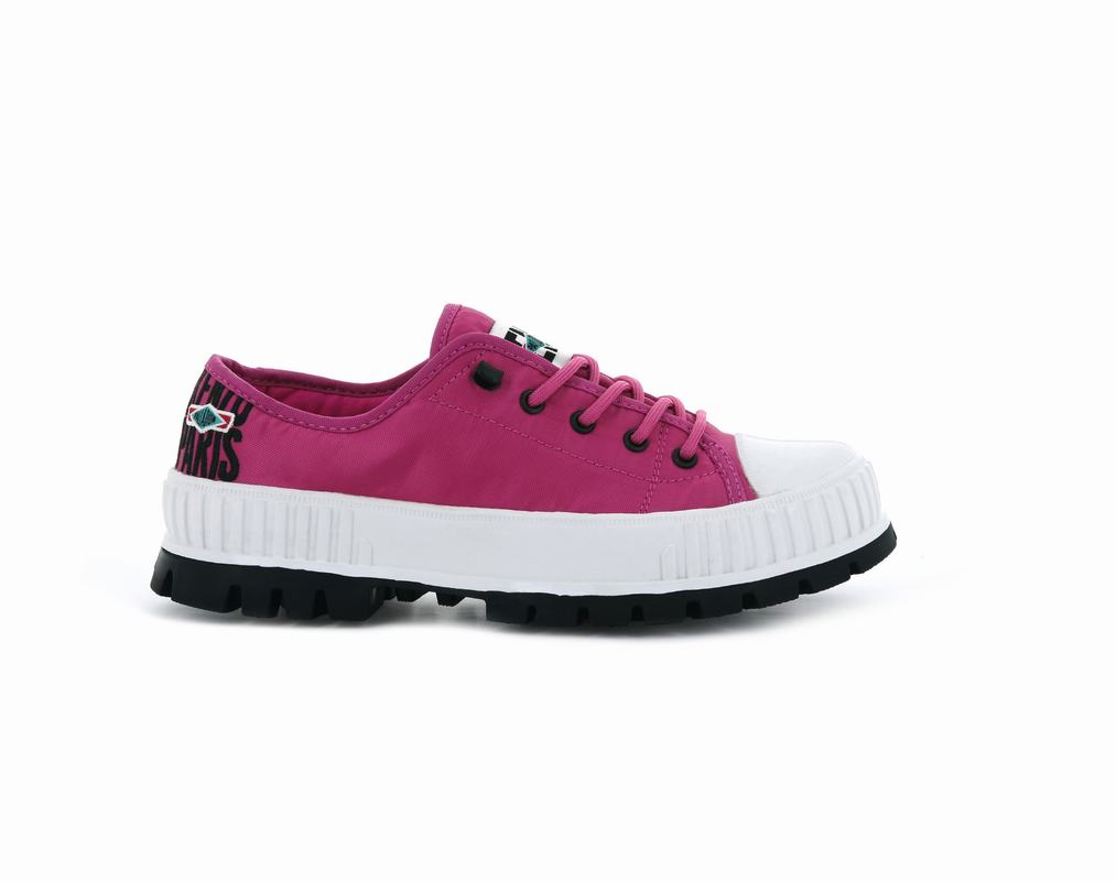 Palladium Pallashock Low By Kenzo Men's Low Top Sneakers Pink (AIMK32576)